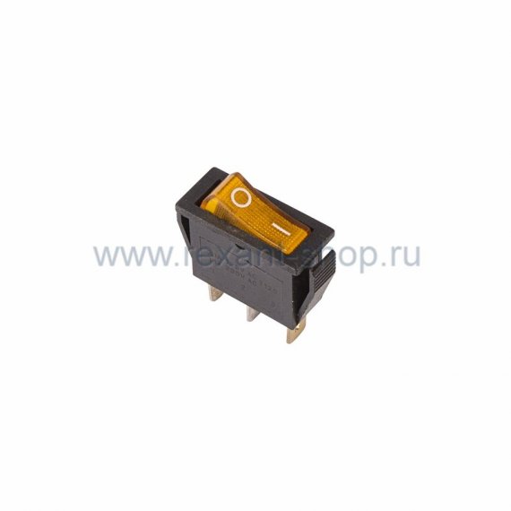 Фотография товара 'Rexant Выключатель клавишный 250V 15А (3с) 36-2212'