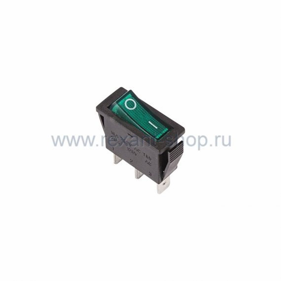 Фотография товара 'Rexant Выключатель клавишный 250V 15А (3с) 36-2213'