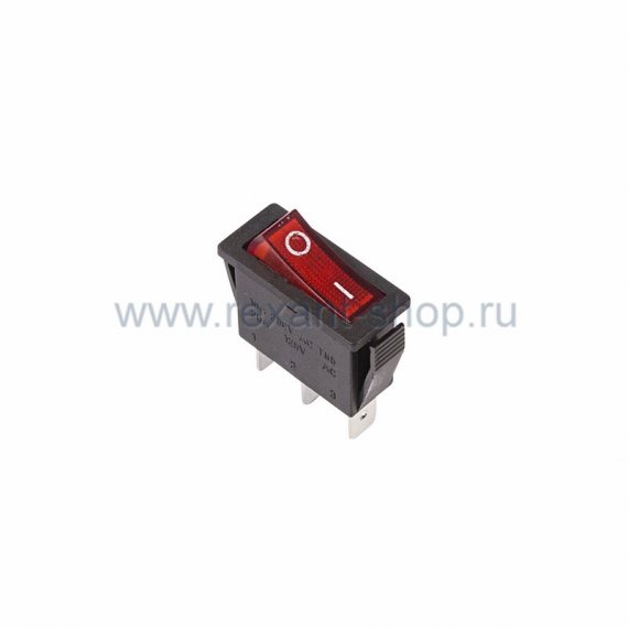 Фотография товара 'Rexant Выключатель клавишный 250V 15А (3с) 36-2210'