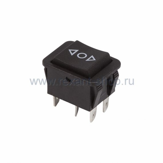 Фотография товара 'Rexant Выключатель клавишный 250V 15А (6с) 36-2375'