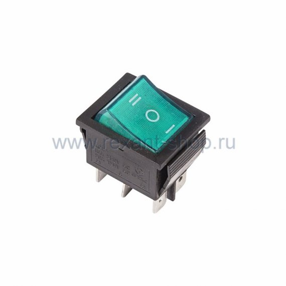 Фотография товара 'Rexant Выключатель клавишный 250V 15А (6с) 36-2392'