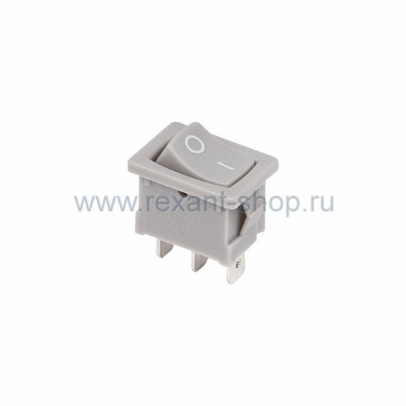 Фотография товара 'Rexant Выключатель клавишный 250V 6А 36-2133'