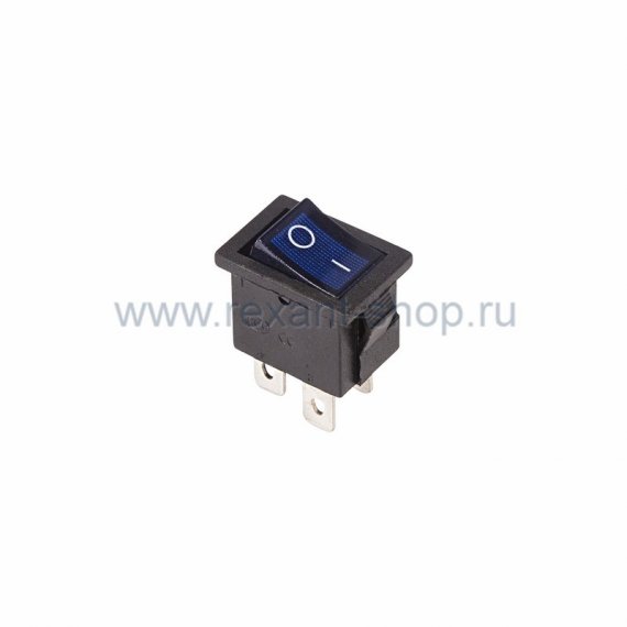 Фотография товара 'Rexant Выключатель клавишный 250V 6А (4с) 36-2191'
