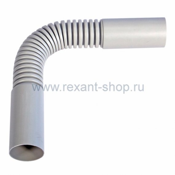 Фотография товара 'Rexant Поворот гибкий гофрированный д20 28-7620'