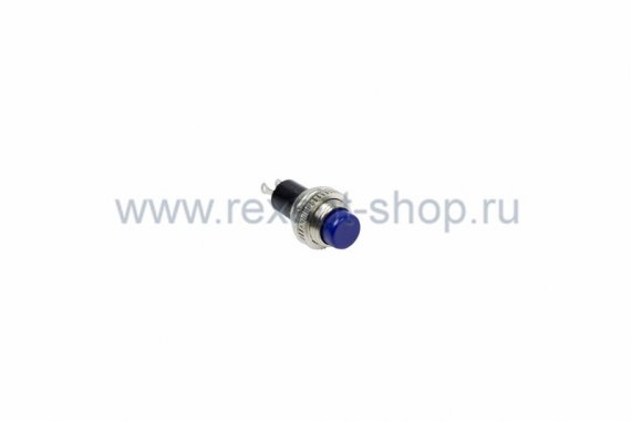 Фотография товара 'Rexant Выключатель-кнопка маталл 220V 2А 36-3332'