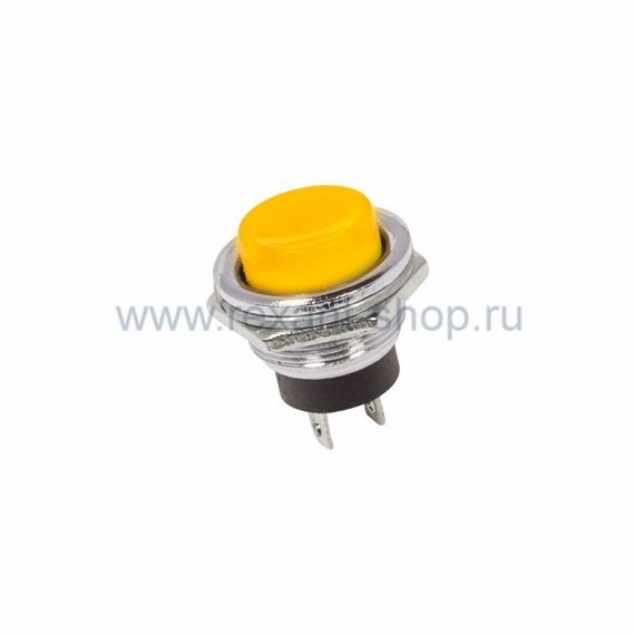 Фотография товара 'Rexant Выключатель-кнопка маталл 220V 2А 36-3354'