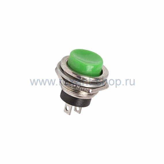 Фотография товара 'Rexant Выключатель-кнопка маталл 220V 2А 36-3353'