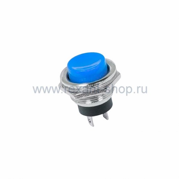 Фотография товара 'Rexant Выключатель-кнопка маталл 220V 2А 36-3352'
