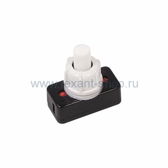 Фотография товара 'Rexant Выключатель-кнопка 250V 1А 36-3010'