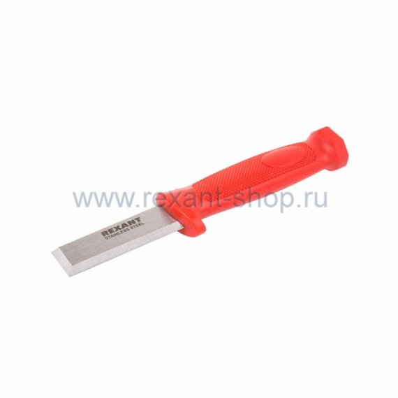 Фотография товара 'Rexant Нож-стамеска нержавеющая сталь 12-4934'