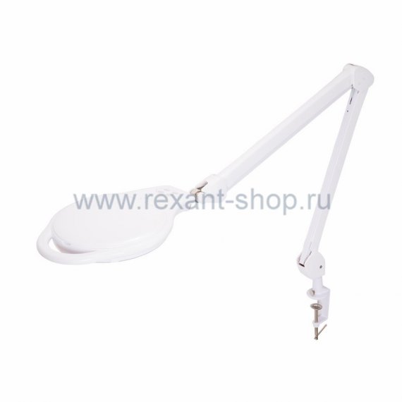 Фотография товара 'Rexant Лупа 5Х на струбцине КРУГЛАЯ с подсветкой 96 LED 31-0535'