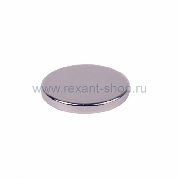 Фотография товара 'Rexant Неодимовый магнит диск 15х2мм 72-3132'
