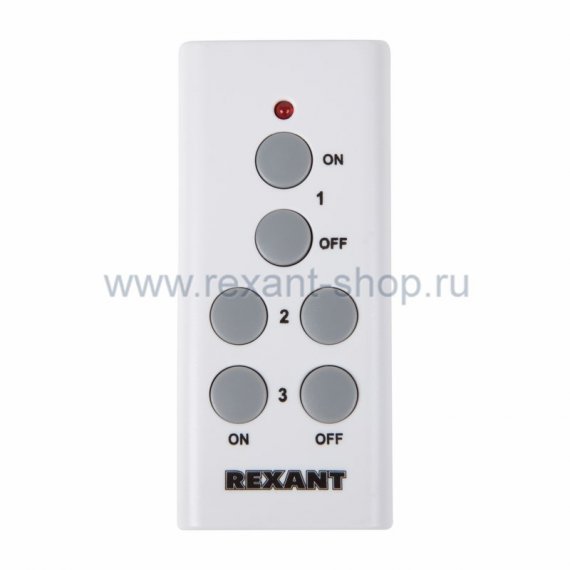 Фотография товара 'Rexant Радиоуправляемая розетка c пультом RX-001 10-6020'