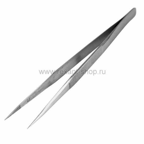 Фотография товара 'Rexant Пинцет прямой 160мм 12-0381'