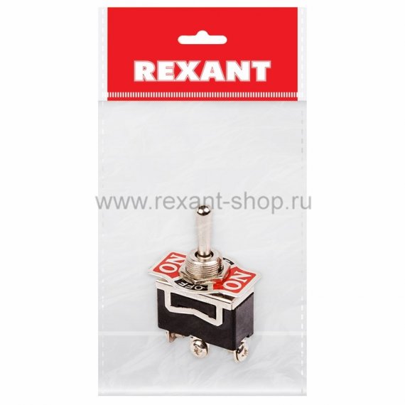 Фотография товара 'Rexant Тумблер 250V 15А (3c) 36-4112-1'