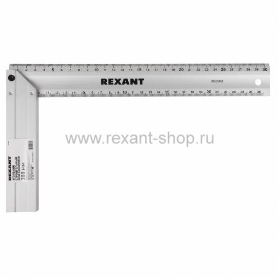 Фотография товара 'Rexant Угольник строительный литой алюминиевый 12-9201'