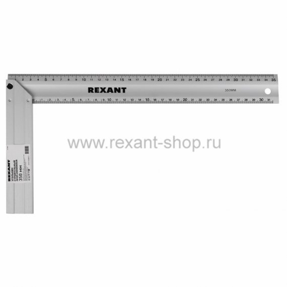 Фотография товара 'Rexant Угольник строительный литой алюминиевый 12-9202'