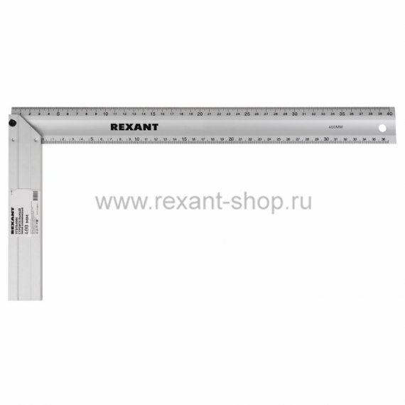 Фотография товара 'Rexant Угольник строительный литой алюминиевый 12-9203'