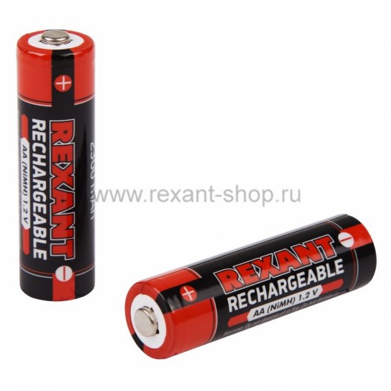 Фотография товара 'Rexant Аккумулятор тип AA 1.2В 2300мАч 30-1423'