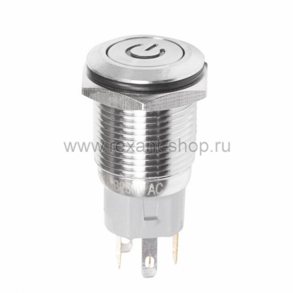 Фотография товара 'Rexant Кнопка антивандальная 16 250В 36-3245'