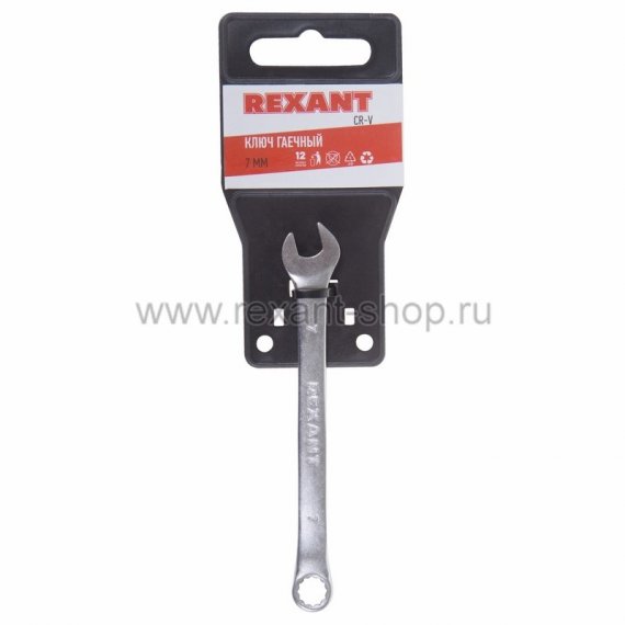 Фотография товара 'Rexant Ключ комбинированный 7 мм 12-5802'