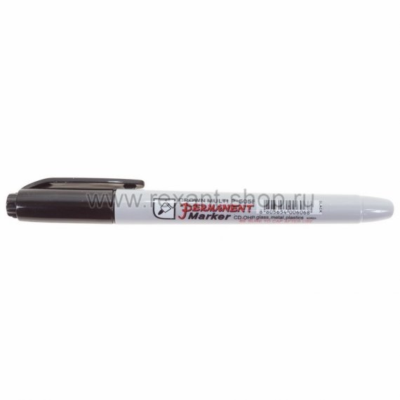 Фотография товара 'Rexant Маркер перманентный Crown «Multi Marker Super Slim» 08-8001'