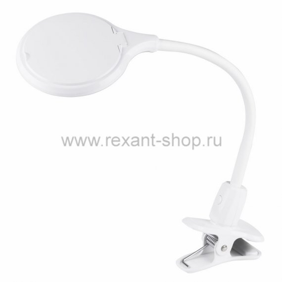 Фотография товара 'Rexant Лупа настольная 3D с подсветкой 30 LED 31-0246'
