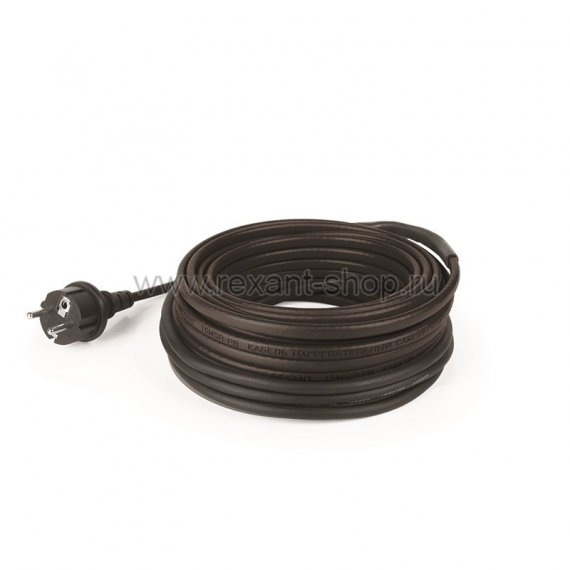 Фотография товара 'Rexant Греющий саморегулирующийся кабель POWER Line 30SRL-2CR 51-0653'