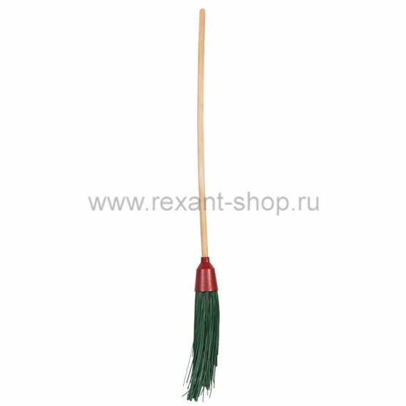 Фотография товара 'Rexant Метла круглая ЧЕТЫРЕ СЕЗОНА - СТАНДАРТ с черенком 70-0366'