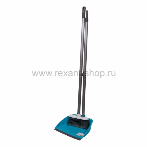 Фотография товара 'Rexant Набор для уборки: щётка с рукояткой + совок с рукояткой 70-0381'