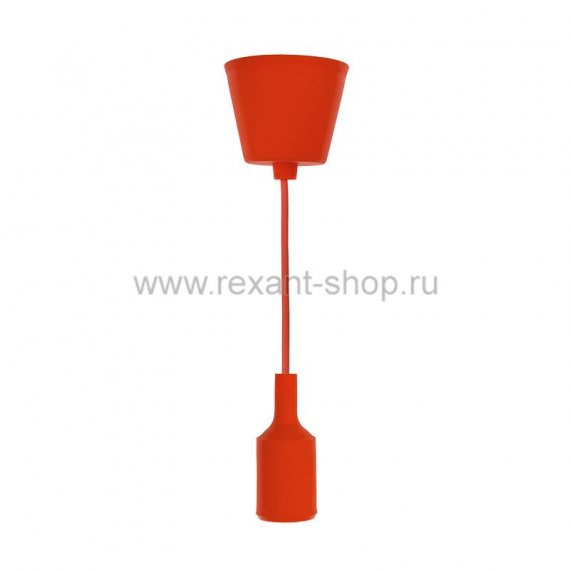 Фотография товара 'Rexant Патрон E27 силиконовый со шнуром 11-8888'