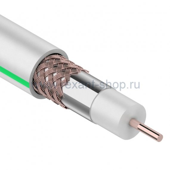 Фотография товара 'Rexant Кабель SAT 703B+CU/CU(75 Ом) 01-2431'