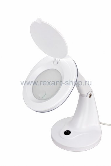 Фотография товара 'Rexant Лупа настольная малая 3Х +доп.12Х с подсветкой 60 LED 31-0243'