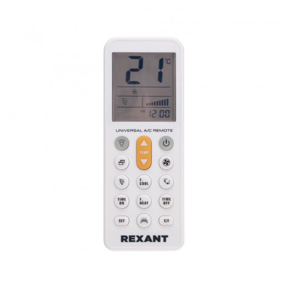 Фотография товара 'Rexant 38-0105 Пульт универсальный для кондиционеров (RX-102AII)'