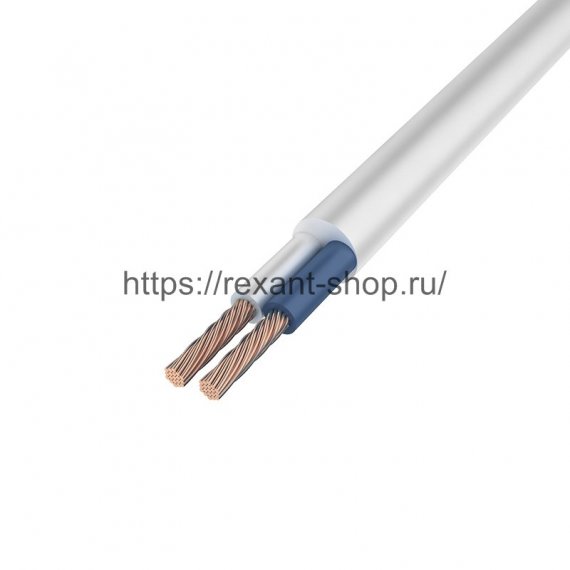 Фотография товара 'Rexant Провод соединительный ПВС 2x1,0 мм?, 01-8032-10'