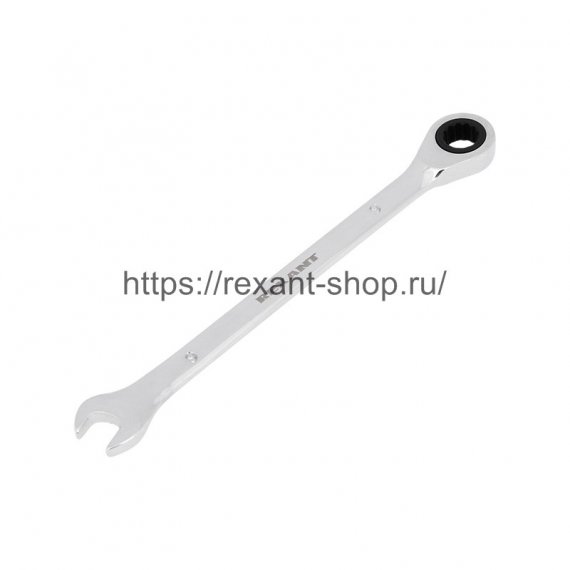 Фотография товара 'Rexant Ключ комбинированный трещоточный REXANT 9 мм, CrV, 12-5804-1'