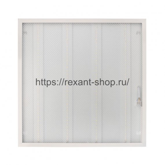 Фотография товара 'Rexant Панель универсальная светодиодная REXANT 19 мм ПРИЗМА 595x595 72 Вт 180–260 В IP20 6400 Лм 6500 K, 606-004'