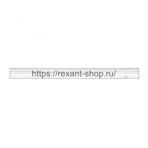 Фотография товара 'Rexant Светильник светодиодный линейный T5-01 5 Вт 400 Лм 6500 K IP20 315 мм с выключателем и соединителем, 607-212'