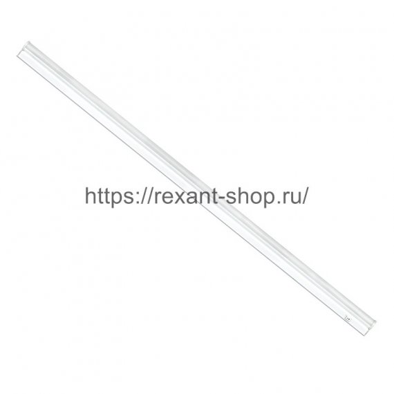 Фотография товара 'Rexant Светильник светодиодный линейный T5-01 8 Вт 640 Лм 6500 K IP20 564 мм с выключателем и соединителем, 607-214'