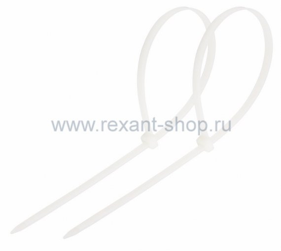 Фотография товара 'Rexant Хомут nylon 5.0 х 300 мм 07-1302'
