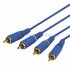 Фотография товара 'Rexant Шнур 4х4 RCA 3 м 17-0304-1'