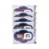 Фотография товара 'Rexant 56-0017-3 Наклейка информационный знак «Зона Wi-Fi» с хедером'