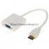 Фотография товара 'Rexant ПЕРЕХОДНИК штекер HDMI - гнездо VGA (провод) + 3. 5 mm Аудио с питанием, 17-6934'